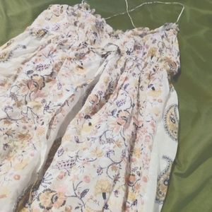 New VS. dainty strappy paisley mini dress Size XS